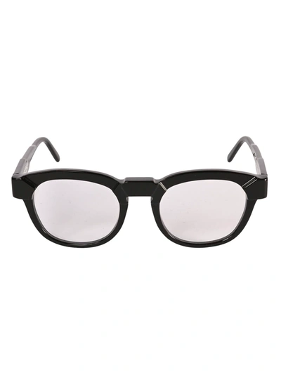 Kuboraum Engraved Side Logo Frame Glasses In Black