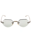 JACQUES MARIE MAGE CODY THREE-SIDE TOP DETAIL FRAME GLASSES,11535653