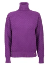 PINKO PURPLE VISCOSE SWEATER,11544378