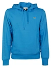 LACOSTE LOGO EMBROIDERED HOODIE,11543642