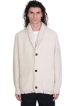 LANEUS CARDIGAN IN WHITE CASHMERE,11543605