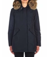 Woolrich "arctic" Down Jacket In Blue