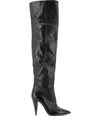 STRATEGIA STRATEGIA WOMEN'S BLACK LEATHER BOOTS,A4608NATNERO 39