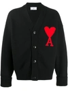 Ami Alexandre Mattiussi Ami Paris Sweaters In Black