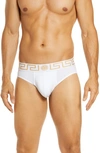 VERSACE FIRST LINE VERSACE GRECA BORDER BRIEFS,AU10027A232741