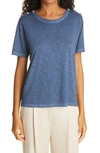 VERONICA BEARD CARLA BUTTON SHOULDER T-SHIRT,JJY0070481