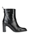 SEE BY CHLOÉ SEE BY CHLOÉ WOMAN ANKLE BOOTS BLACK SIZE 9 SOFT LEATHER,11946775PE 9