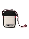 ALEXANDER MCQUEEN WHITE/BLACK LEATHER SHOULDER BAG,16116640-9BEE-2C01-5A4D-AF7A766167C3