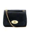 MULBERRY BLACK LEATHER SHOULDER BAG,339077C1-F1C6-72E7-E698-52224A55FF8B