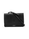 AVENUE 67 TRAVEL BLACK LEATHER SHOULDER BAG,BE7CF03A-851A-C3A5-1EC6-F5CB5F76CE29