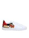 DSQUARED2 NEW TENNIS SNEAKERS IN LEATHER,19B4D27A-8858-69E6-AB56-4FEEABA0B6EB