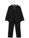 Dolce & Gabbana Double-breasted Suit Set In Black