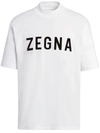 ERMENEGILDO ZEGNA X FEAR OF GOD FEAROFGODZEGNA LOGO-PRINT T-SHIRT