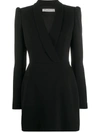 PHILOSOPHY DI LORENZO SERAFINI TAILORED WRAP MINI DRESS