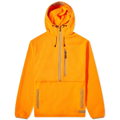 Filson Ridgeway Fleece Pullover In Orange | ModeSens