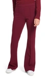 THEORY DEMITRIA PINTUCK FLARE PULL-ON WOOL BLEND PANTS,K0709208