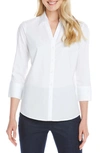 FOXCROFT MARY BUTTON-UP BLOUSE,190132