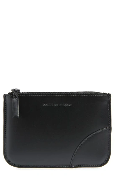 Comme Des Garçons Very Black Small Zip Pouch