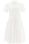 ALEXANDER MCQUEEN COTTON DRESS,629356 QAAAD 9000O