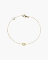 ANZIE TURQUOISE EVIL EYE BRACELET | GEMSTONES/YELLOW GOLD