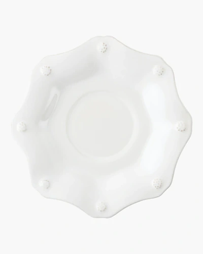 Juliska Berry & Thread Scallop Saucer - Whitewash