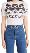 JOOSTRICOT 40'S CROPPED SWEATER