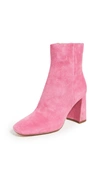 Sam Edelman Codie Square Toe Bootie In Pink