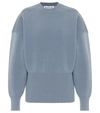 Acne Studios Dolman-sleeve Sweater Dusty Blue In Blue