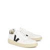 Veja 20mm Campo Leather Sneakers In White