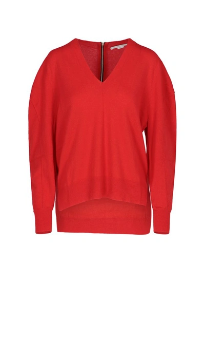 Stella Mccartney Women's  Red Wool Sweater