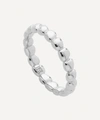 Monica Vinader Nura Teardrop Recycled Sterling-silver Eternity Ring In Silver