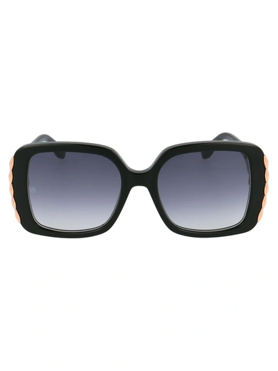Elie Saab Es 015/s Sunglasses In Black