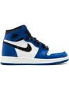 Nike Air Jordan 1 Mid Se Gs Sneakers In Blue