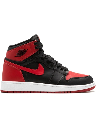 NIKE AIR JORDAN 1 RETRO HIGH OG BG "BANNED 2016" SNEAKERS