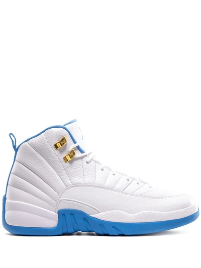 Nike Kids' Air Jordan 12 Retro Sneakers In White