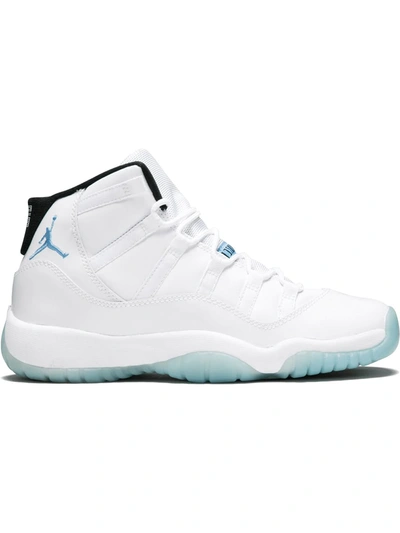 NIKE AIR JORDAN 11 RETRO BG "LEGEND BLUE" SNEAKERS