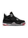 Nike Air Jordan 4 Retro Sneakers In Black