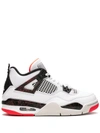 Nike Air Jordan 4 Retro Sneakers In White