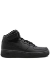 Nike Air Force 1 Mid Sneakers In Black