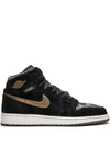 Nike Air Jordan 1 Ret Hi Prem Sneakers In Black