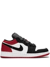 NIKE AIR JORDAN 1 LOW "BLACK TOE" SNEAKERS