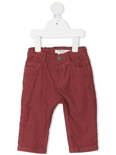Bonpoint Babies' Corduroy Cotton Trousers In Pink