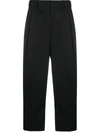 NEIL BARRETT CROPPED TAPERED TROUSERS