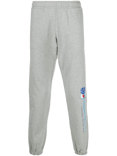 Paccbet Elasticated Track Pants In 灰色