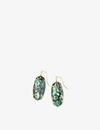 Kendra Scott Faceted Danielle Drop Earrings In Gold
