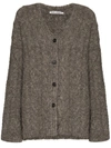 OUR LEGACY KNITTED V-NECK CARDIGAN