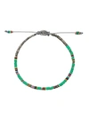 M COHEN DRAWSTRING BEADED BRACELET