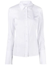 Patrizia Pepe Classic Button-up Shirt In White