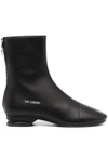 RAF SIMONS ANKLE ZIP BOOTS