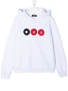 DSQUARED2 TEEN D25 COTTON HOODIE